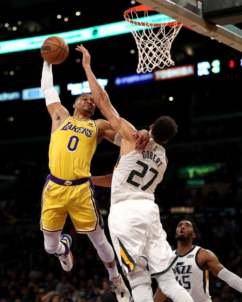 Utah Jazz v Los Angeles Lakers