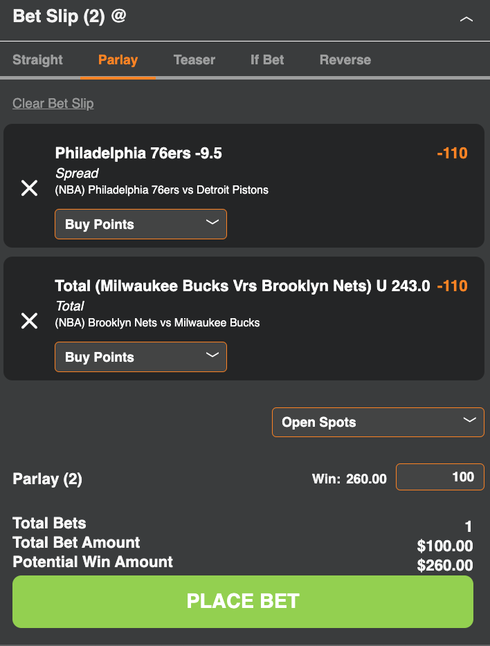 MyBookie 2022 Turkey Day Parlay - Sportsbook Promos