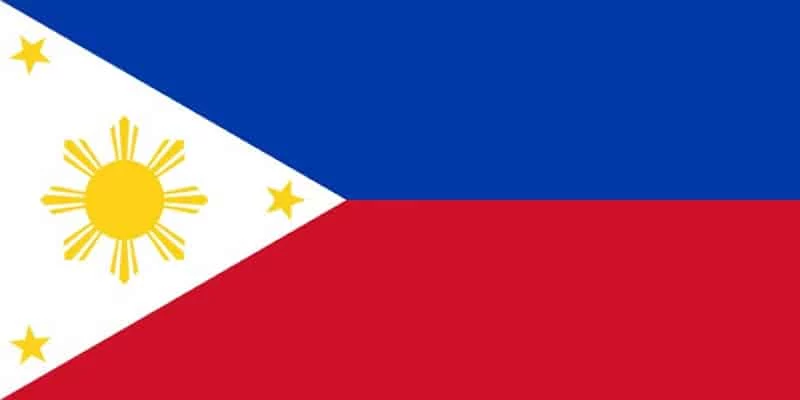 Philippines flag. NBA odds in the Philippines.