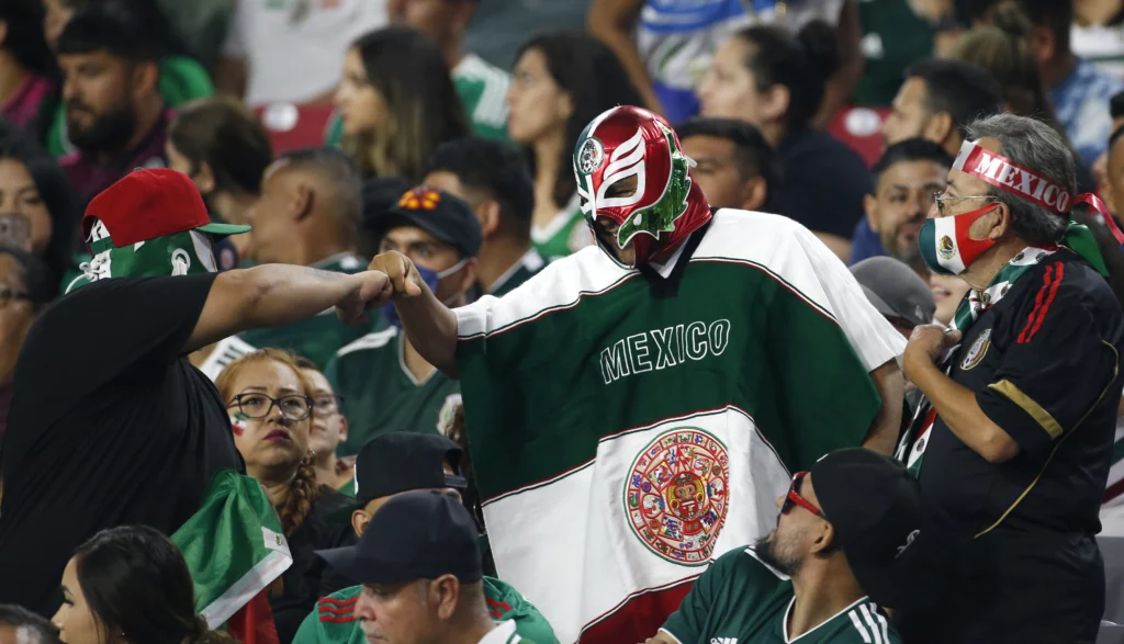 Argentina vs Mexico World Cup - Mexico fans